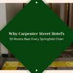 Why Carpenter Street Hotel’s 50 Rooms Beat Every Springfield Chain