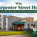 Carpenter Street Hotel, a hotel near the Illinois State Capitol in Springfield IL